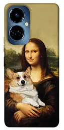 TPU чохол Demsky Mona corgi для TECNO Camon 19 (CI6n) / 19 Pro (CI8n)