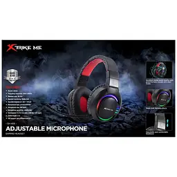 Ігрові навушники Xtrike Me Gaming GH-405 з мікрофоном та підсвічуванням - мініатюра 6