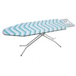 Дошка для прасування Casa Si Superstandard Basic 120x38 White/Green Zigzags (CS95150E166), Білий