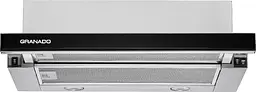 Витяжка кухонна GRANADO Telde 603-700 inox black glass (GCH16371)