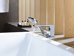 Змішувач Hansgrohe Metropol на край ванни на 3 отвори Secuflex хромований 32550000 Хром - мініатюра 3