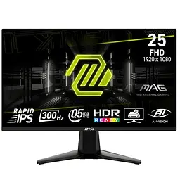 Монитор MSI 24.5" MAG 255XF IPS Черный 300Hz