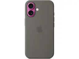 Чохол для смартфона Apple iPhone 16 Silicone Case with MagSafe - Stone Gray (MYY33) - мініатюра 5