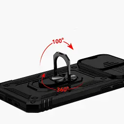 Панель BeCover Military для Apple iPhone 13 Pro Max Black (707105) - мініатюра 3