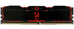Модуль пам'яті GoodRam DDR4 8Gb Iridium X Black 3000 MHz (IR-X3000D464L16S/8G) Б/в