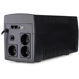 Пристрій безперебійного живлення Vinga LCD 1200VA plastic case with USB (VPC-1200PU) - мініатюра 4