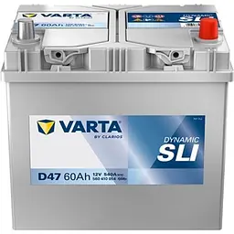 Акумулятор автомобільний Varta Blue Dynamic 60Аh без нижн. бурта (560410054)