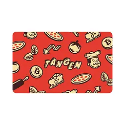 Криптогаманець Tangem 2.0 Bitcoin Pizza Day Wallet набір з 3 карток (TG-PIZZADAY)