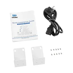PoE-комутатор 19-портовий некерований Wiking WK-PS219GF, 16x100Mbps PoE, 2x1000Mbps Uplink, 1x1000Mbps SFP, 180W (73-00272) - мініатюра 8