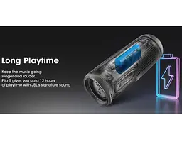 Портативна колонка JBL FLIP 5-EU 20 W IPX7 Black - мініатюра 6
