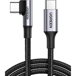 Дата кабель USB-C to USB-C 2.0m 100W US334 Black Ugreen (70645) - мініатюра 2