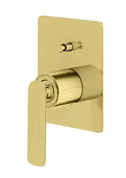 Душова система прихованного монтажу Kohlman Experience Brushed Gold + Box прихованого монтажу QW210EGDBR30, Золотий - мініатюра 4