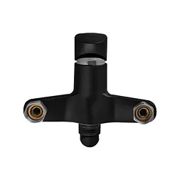 Змішувач для ванни Plamix Cezar-006 Euro SET Matte black PM0690 Чорний матовий - мініатюра 4