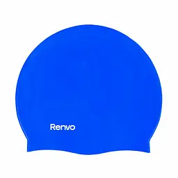 Дитяча Шапочка для плавання 6-12 років Renvo Junin JR Синій OSFM (1SC100-04)