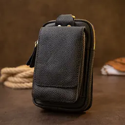 Сумка унісекс на пояс на одне відділення Vintage 11х17х3,5 см sum0013979 - мініатюра 7