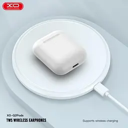 Навушники бездротові XO Q2 Pods bluetooth headset білі - мініатюра 2
