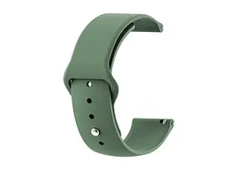Силіконовий ремінець BeCover для Xiaomi iMi KW66/Mi Watch Color/Haylou LS01/LS02 Pine-Green (706362)
