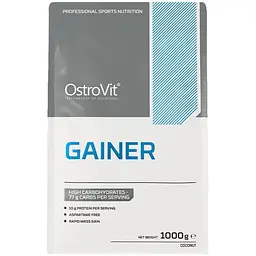 Гейнер OstroVit Gainer Coconut 1000 г - мініатюра 2