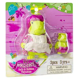 Набір фігурок Lil Woodzeez Черепахи: мама та малюк (6134M) - мініатюра 6