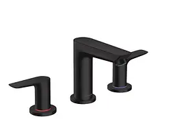 Змішувач Hansgrohe Talis E для умивальника на 3 отвори Matt Black 71733670 Чорний матовий