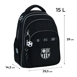 Рюкзак для початкової школи Kite Education 763M BC Чорний (BC26-763M) - мініатюра 3