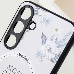 TPU+PC чохол Secret Garden with MagFit для Samsung Galaxy S23 FE White - мініатюра 8