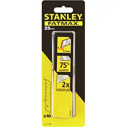 Лезо для ножа Stanley FatMax змінне з відломними сегментами 25 мм 10 шт. (2-11-725) - мініатюра 4