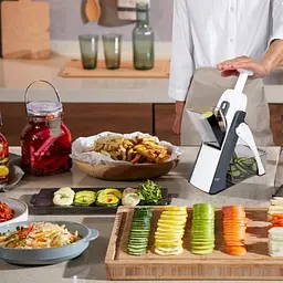Терка для овощей Brava Spring Slicer Ресторанное качество нарезки овощей на вашей кухне - мініатюра 4