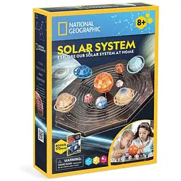 Пазл Cubic Fun Тривимірна головоломка-конструктор Stem Сонячна система (DS1087h)