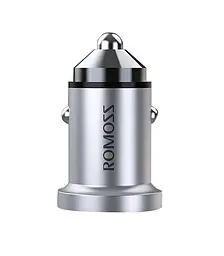 Автомобільний зарядний пристрій для Romoss 45 W USB і Type-C (AU45T-10-S14) сріблястий - мініатюра 2