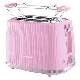 Тостер Eden 800Вт, пластик, підігрів, разморозка, малиновий Russell Hobbs kuh0014916 - мініатюра 2