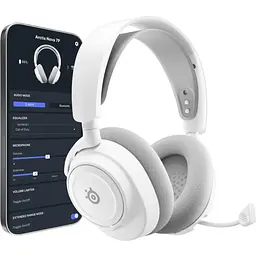 Игровая гарнитура SteelSeries Arctis Nova 7P Gen 2 Wireless White (61745) - миниатюра 3