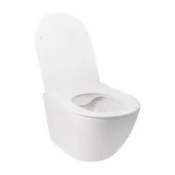 Набір Qtap інсталяція 3 в 1 Nest QT0133M425 з панеллю змиву лінійної QT0111M08V1384W + унітаз з сидінням Jay QT07335176W - мініатюра 9