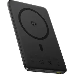 Павербанк Baseus PicoGo Ultra-Slim Qi2 Black 10 000 mAh / 27 Вт (E0027201)