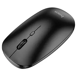 Миша бездротова Hoco GM15 Art Bluetooth + 2.4G Чорний - мініатюра 2