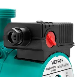 Насос циркуляційний 100Вт Hmax 6м Qmax 50л/хв Ø1½" 180мм Ø1 WETRON LPS25-6/180G (774332) - мініатюра 4