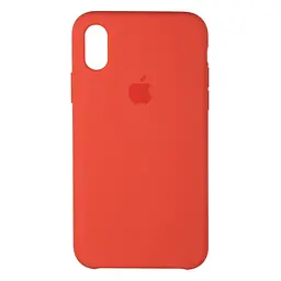 Силиконовый противоударный чехол-накладка для Apple iPhone Xs Max, панель с защитой всего корпуса, софт-тач, apricot, ArmorStandart (ARM55294)
