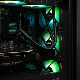 ПК для стрімінгу HEXO Gaming TwinFront Pro (HGP-B850TF780X3DN507-D532S1TBK) Black / AMD Ryzen 7 7800X3D (4.2–5.0), 8 ядер / NVIDIA GeForce RTX 5070 / 32 ГБ (DDR5) / 1024 ГБ (SSD) - мініатюра 10