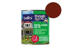 Емаль алкідна ПФ-115 BELLINI Червоно-коричневий 2.8кг