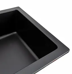 Кухонна мийка Platinum 7945 PARUANA матова Чорна (SP000039155) - мініатюра 5