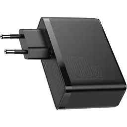 Зарядний пристрій Baseus GaN2 Pro Quick Charger 2C+2U 100W EU Black - мініатюра 4