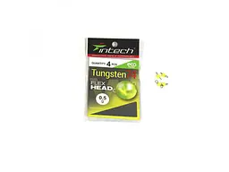 Груз Чебурашка Intech розбірна 0,5г 4шт/уп Tungsten 74 Gloss Chartreuse UV