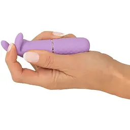 Мінівібратор-кролик Cuties Rabbit Vibe Purple - мініатюра 8