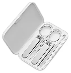 Манікюрний набір Xiaomi MIjia Splash-Proof Nail Clippers Set Version 5 in 1 Silver ( DZN4015CN ) - мініатюра 1