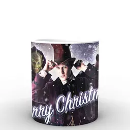 Кухоль GeekLand Doctor Who Merry Christmas DW.02.013.190 330 мл білий - мініатюра 2