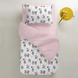 Наволочка Cosas Rose Panda 40х60 см (PandaLoveRose_40) - мініатюра 2