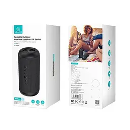 Портативна акустика Usams Portable Outdoor Wireless Speaker YX Series US-YX008 IPX6 10W чорна - мініатюра 4