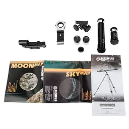 Телескоп KONUS KONUSTART-700B 60/700 AZ + сумка та адаптер для смартфона (1737) - мініатюра 6