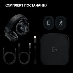 Ігрова гарнітура Logitech G Pro X 2 Lightspeed Wireless Black (981-001263) - мініатюра 10