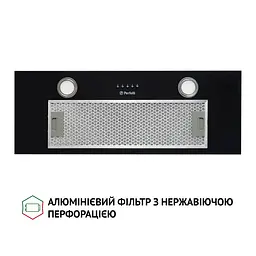 Витяжка повновбудована PERFELLI BI 7652 BL 1000 LED - мініатюра 2